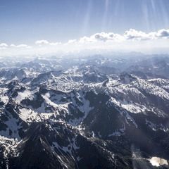 Flugwegposition um 14:15:58: Aufgenommen in der Nähe von Mittersill, Österreich in 3173 Meter
